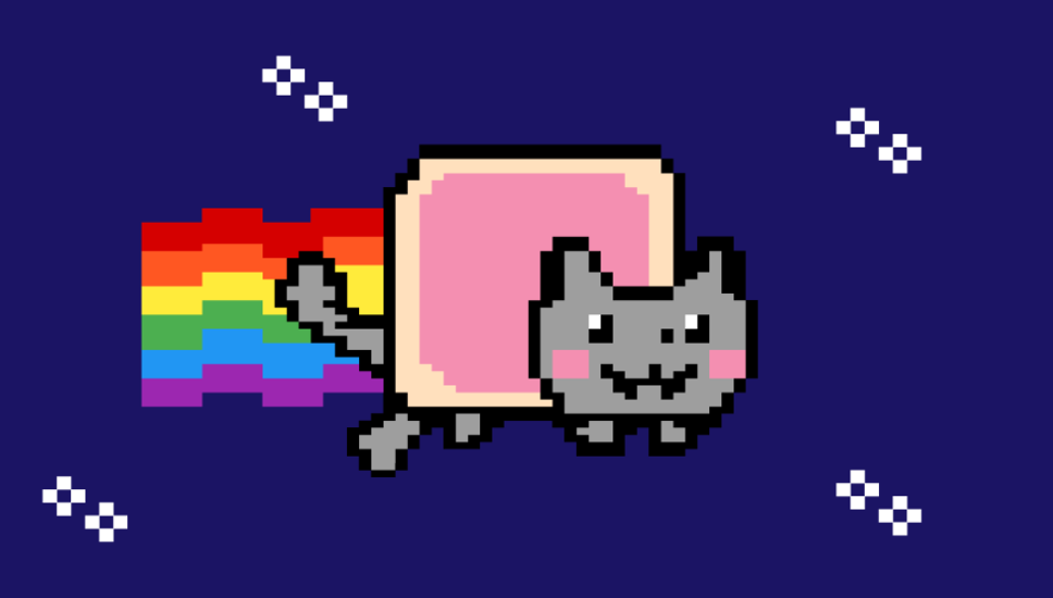 Коллекционер выложил за гифку-мем Nyan Cat 590 000 долларов